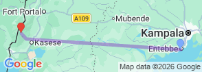 Tour route map