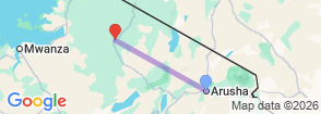 Tour route map