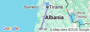Tour route map