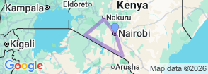 Tour route map