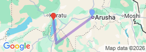 Tour route map