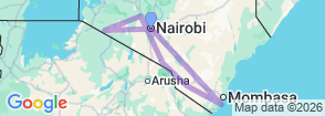 Tour route map