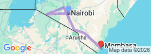 Tour route map