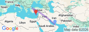 Tour route map