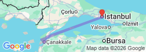 Tour route map