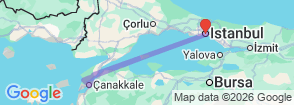 Tour route map