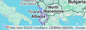 Tour route map