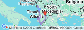 Tour route map