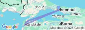 Tour route map