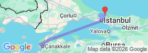 Tour route map