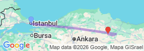 Tour route map