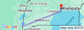 Tour route map