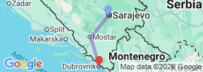 Tour route map