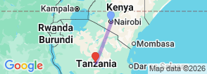 Tour route map