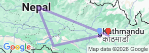Tour route map