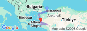 Tour route map