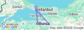 Tour route map