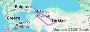 Tour route map