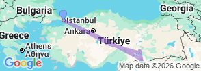 Tour route map