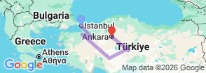 Tour route map