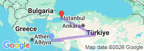 Tour route map
