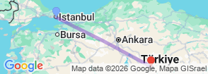 Tour route map