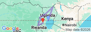 Tour route map