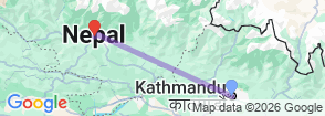 Tour route map