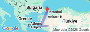 Tour route map