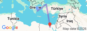 Tour route map
