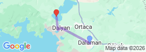 Tour route map