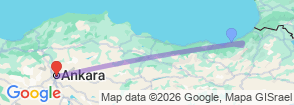 Tour route map