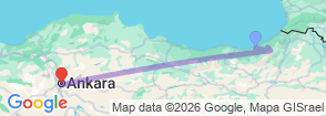 Tour route map