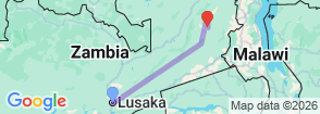 Tour route map