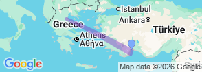 Tour route map