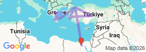 Tour route map