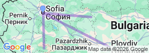 Tour route map