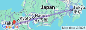 Tour route map