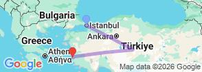 Tour route map