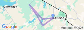 Tour route map