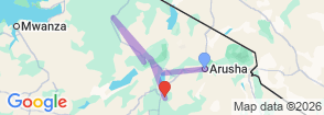 Tour route map