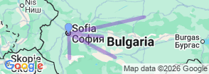 Tour route map