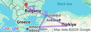 Tour route map