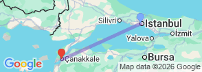 Tour route map