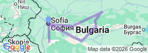 Tour route map