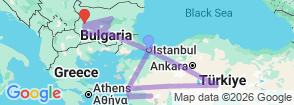 Tour route map
