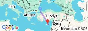 Tour route map