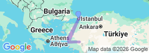 Tour route map