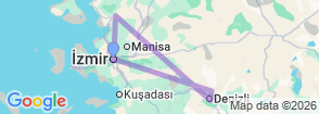 Tour route map