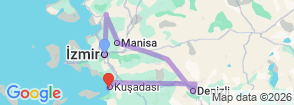 Tour route map